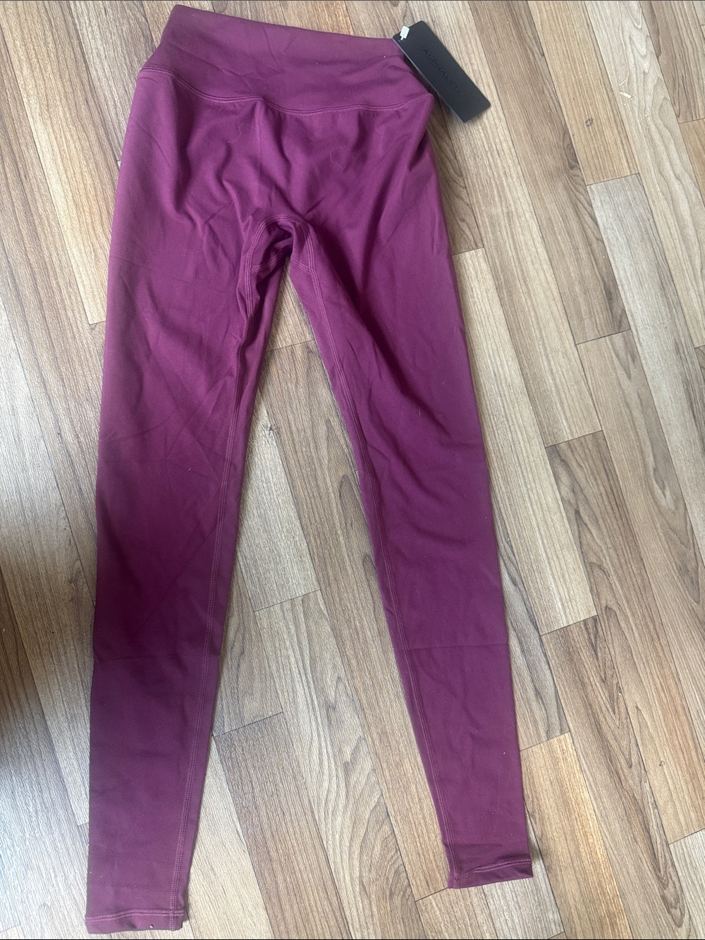 Alphalete Kids Burgundy Performance Leggings